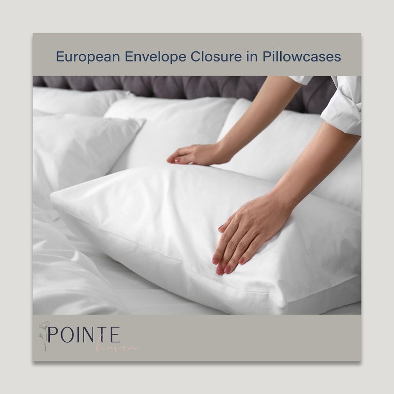 Pointehaven Bedding 3 Pieces Twin 100% Cotton Percale Sheets- Printed Bed Sheet & Pillowcase Sets- Soft Cotton Bed Sheets Set- Fits Mattress 18 inches Deep Pocket (Twin, Prima) - Image 5